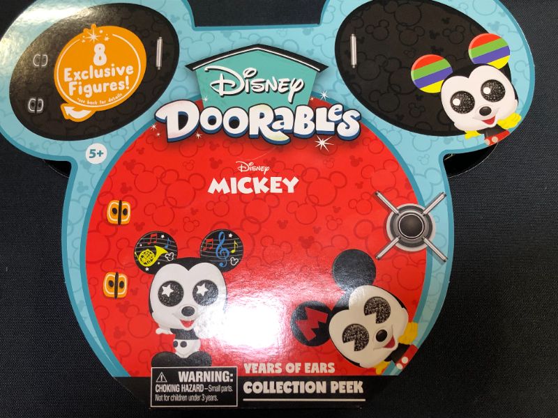 Photo 3 of Just Play Disney Doorables Mickey Mouse Years of Ears Collection Peek, Includes 8 Exclusive Mini Figures 2 pack 