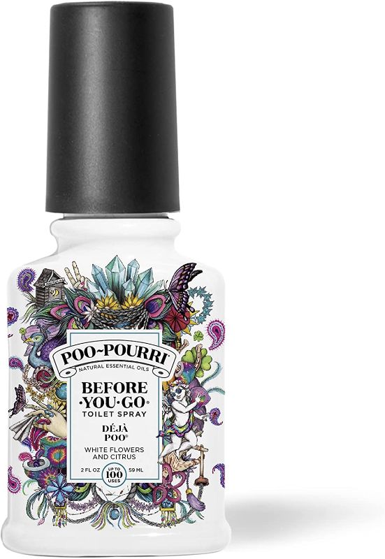 Photo 1 of 
Poo-Pourri Before-You- go Toilet Spray, 2 Fl Oz, Deja Poo, 2 Fl Oz
2 pack 
