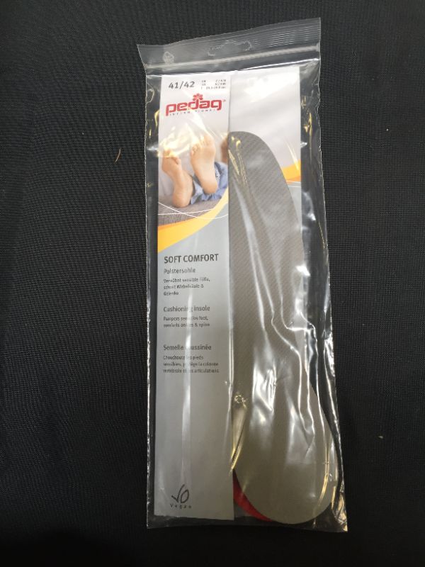 Photo 2 of Pedag Soft Comfo German Made Neoprene Replacement RX Insole, Trimmable, Size Women 11/12 or Men 8/9
41/41 ( US 8/9 M)