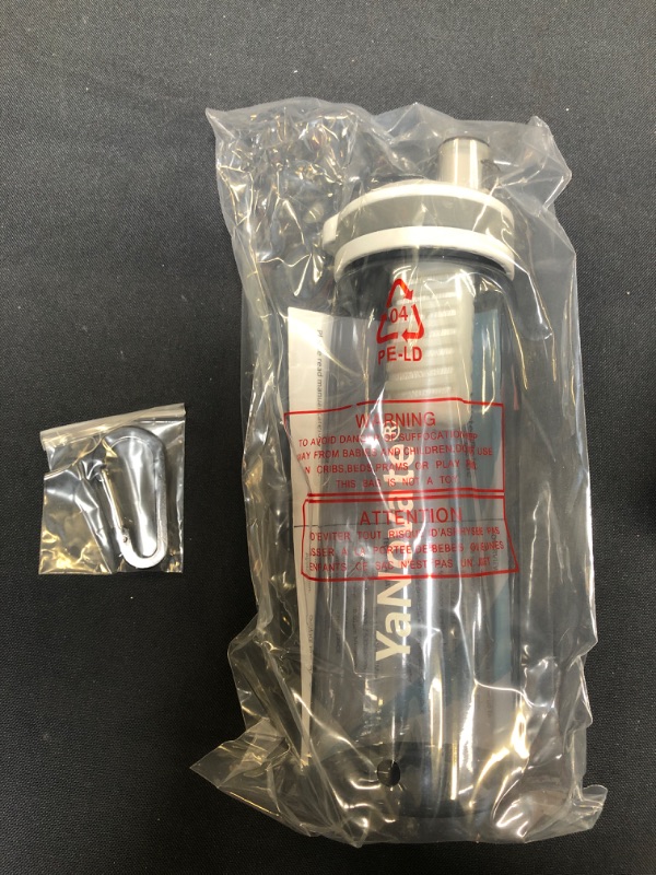 Photo 1 of YaNovate Filtered Water Bottle, Portable Grade Filter 2-Stage Integrated Water Purifier with Replaceable Filter for Camping, Endurance Sports, Hiking and Backpacking, BPA Free, 26 Oz