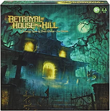 Photo 1 of Hasbro Gaming Avalon Hill Betrayal at The House on The Hill Second Edition Cooperative Board Game, Ages 12 and Up, 3-6 Players, 50 Chilling Scenarios