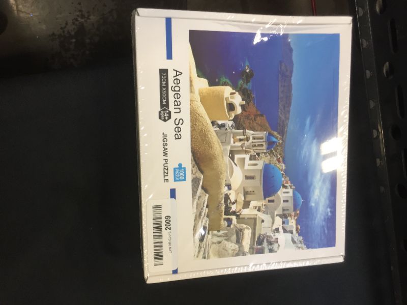Photo 1 of Aegean Sea Wooden 1000 Piece Jigsaw Puzzle Toy For Adults and Kids
