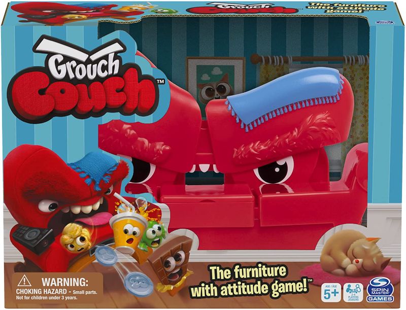 Photo 1 of Grouch Couch, Furniture with Attitude Popular Funny Fast-Paced Board Game with Sounds, for Families and Kids Ages 5 and up 2 PK 