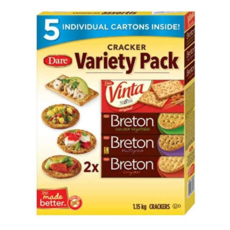 Photo 1 of Dare Cracker Variety Pack, 1.15 Kg {Imported from Canada} -- Best Before JAN 14 2022