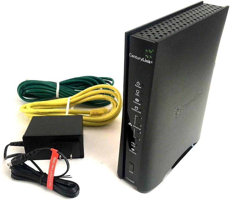 Photo 1 of CenturyLink Technicolor C1100T Vdsl2 Modem 802.11n WiFi Router
