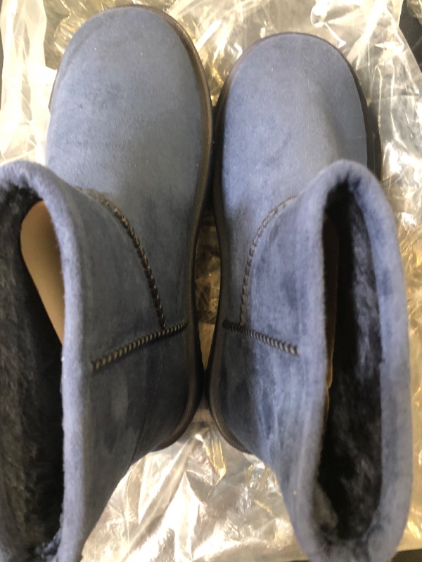Photo 4 of womens size large navy suede boots 