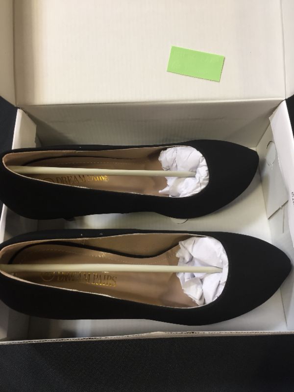 Photo 1 of DREAM PAIRS Tiffany Women's New Classic Elegant Versatile Low Stiletto Heel Dress Platform Pumps Shoes SIZE 8