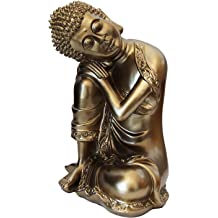 Photo 1 of 
Carefree Fish Sleeping Buddha Statue Wall Home Buda Figurine Zen Decor Meditation