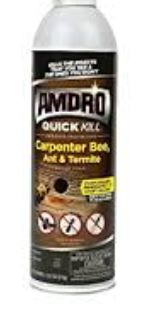 Photo 1 of 
Amdro 100530435 Quick Kill Carpenter Bee, Ant, and Termite Killer Foam, 18 OZ