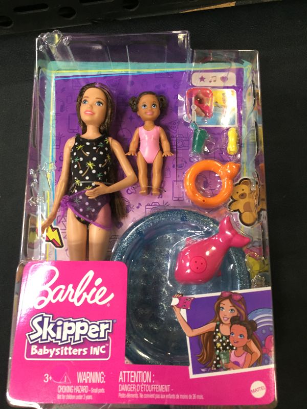 Photo 2 of Barbie Skipper Babysitters Inc Dolls and Playset - Pool
