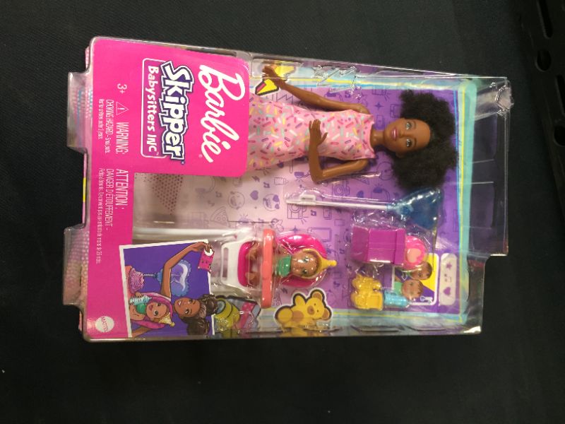 Photo 2 of Barbie Skipper Babysitters Inc Dolls and Playset - Black Hair
