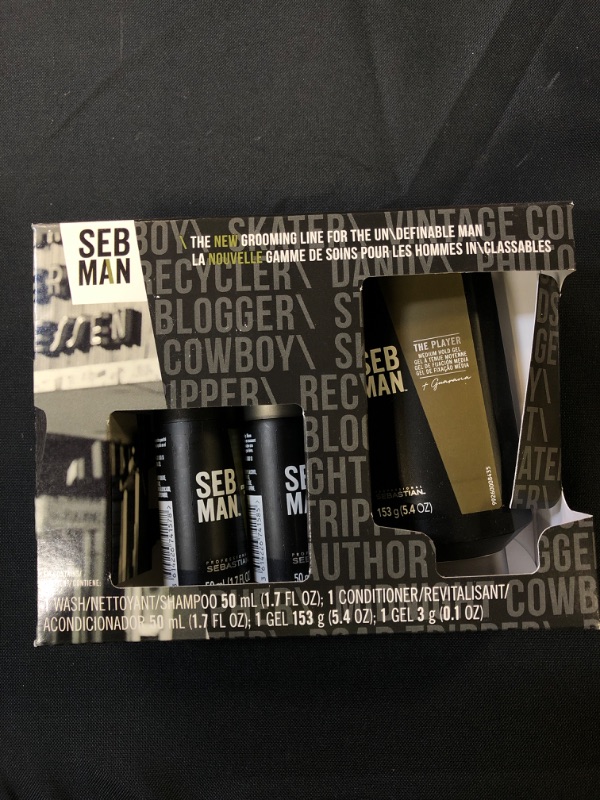 Photo 2 of SEB MAN by Sebastian Men's Body, Face & Hair Grooming Gift Sets
