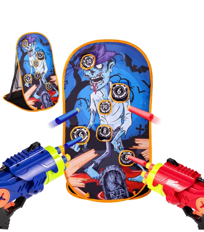 Photo 1 of Foam Shooting Game Playsets Zoombie Target Toy for 3-12 Years Old Kids(Compatible with Nerf Gun Toy)