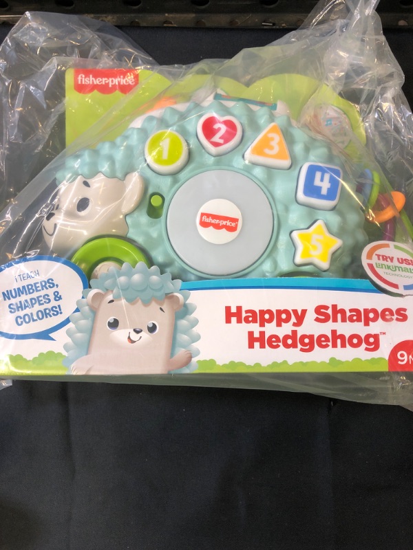 Photo 2 of Fisher-Price Linkimals Happy Shapes Hedgehog - Interactive Educational Toy with Music and Lights for Baby Ages 9 Months & Up, Multi Color
