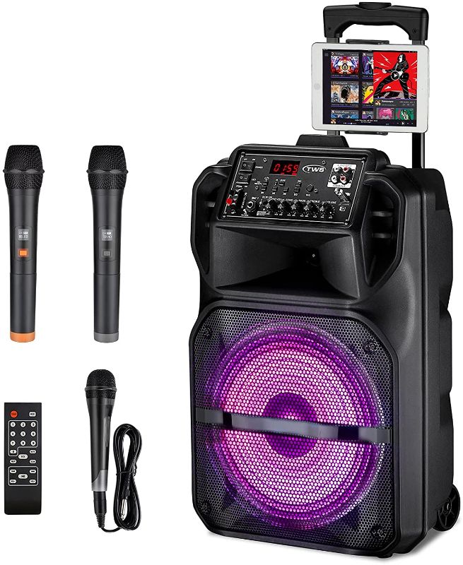 Photo 1 of Karaoke Machine for Adults and Kids with 3 Karaoke Microphones.
