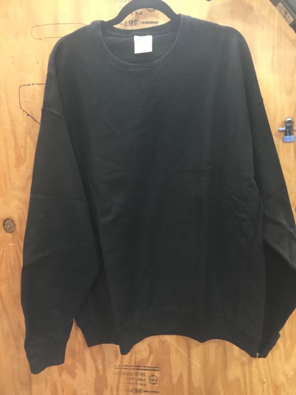 Photo 2 of Hanes Men's ComfortWash Fleece Sweatshirt  Size XL