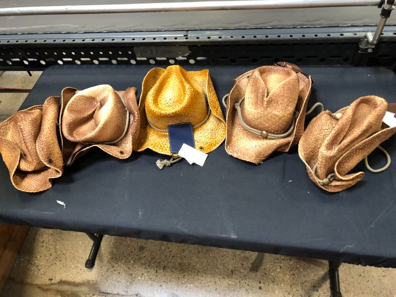 Photo 1 of 5 Set cowboy hats in the color Brown 