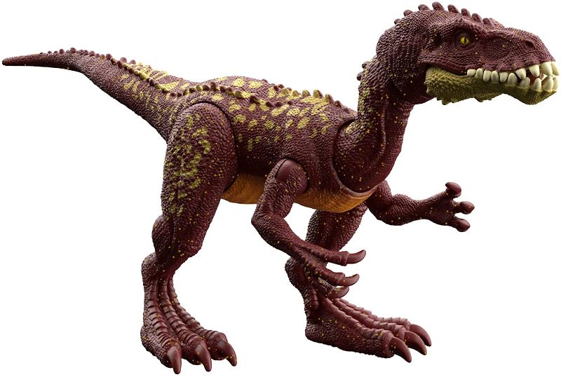 Photo 4 of Jurassic World Fierce Force Camp Cretaceous Authentic Dinosaur Strike Motion Action Figure, Movable Joints, Gift Fans 3 Years & Older - 4 Different Models 
