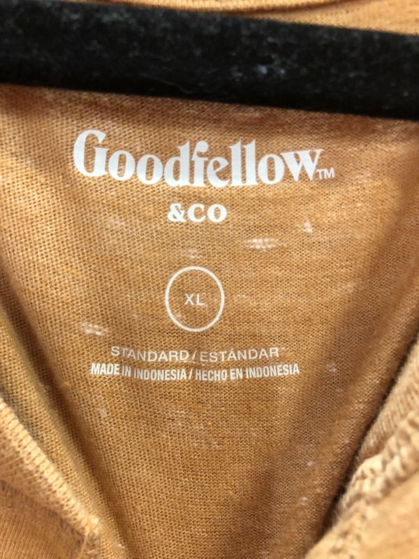 Photo 3 of Men's Long Sleeve Henley Shirt - Goodfellow & Co  Size XL