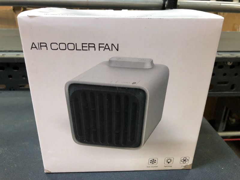 Photo 1 of  WHITE AIR COOLER FAN ( SIZE: 195 155 160 MM)