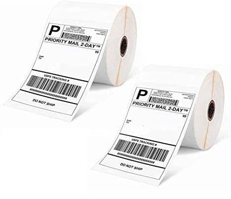 Photo 1 of 4x6 Labels Memoqueen 4"x6" Shipping Labels, 4x6 Thermal Labels Paper Compatible with Rollo Phomemo dymo Label Printers, Strong Adhesive, use for Postage Adhesive Labels?500labels/Roll,2Roll
