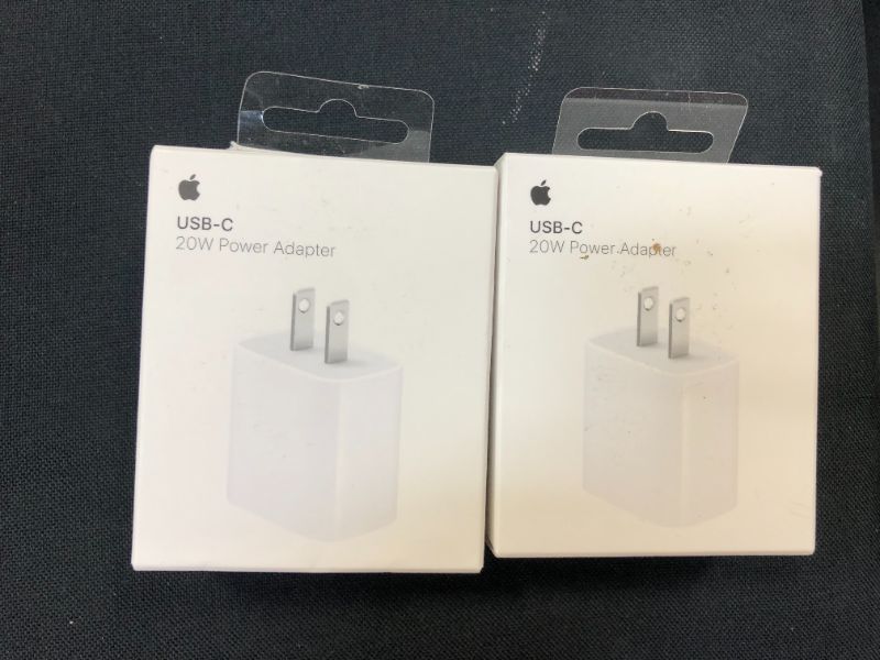 Photo 2 of Apple 20W USB-C Power Adapter-2 pack