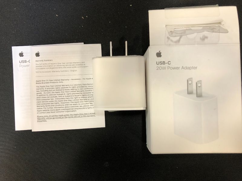 Photo 3 of Apple 20W USB-C Power Adapter Only 
