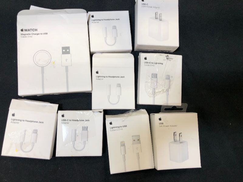 Photo 1 of Miscellaneous Apple items different Models-- SOLD AS IS 
