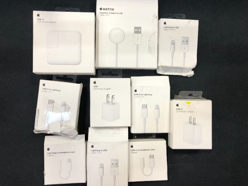 Photo 1 of Miscellaneous Apple items different Models-- SOLD AS IS 
