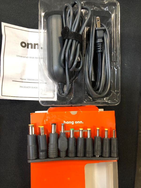 Photo 2 of  65W “ONN” Universal Laptop Charging Adaptor w/10 Changeable tips