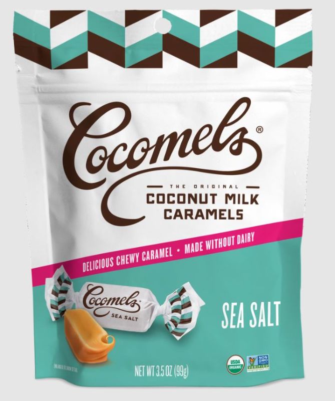 Photo 1 of 3 pack Cocomel Organic Coconut Milk Caramels Sea Salt, 3.5 oz best by 05/23
