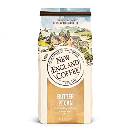 Photo 1 of 2 PACK New England Coffee Butter Pecan Ground Coffee, 11 Ounce BEST BY 5/02/23