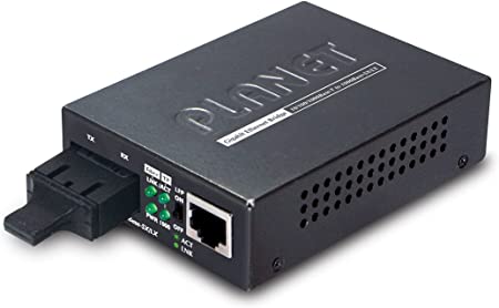 Photo 1 of PLANET GT-802S 10/100/1000Base-T to 1000LX Gigabit Media Converter 