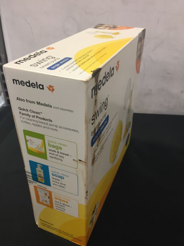 Photo 4 of Medela Swing Single Electric Breast Pump --- BOX DAMAGED, NO DAMAGE TO PRODUCT  *** FACTORY SEALED***
