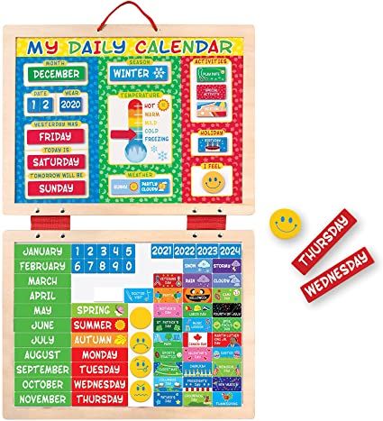 Photo 1 of Melissa & Doug My First Daily Magnetic Calendar
