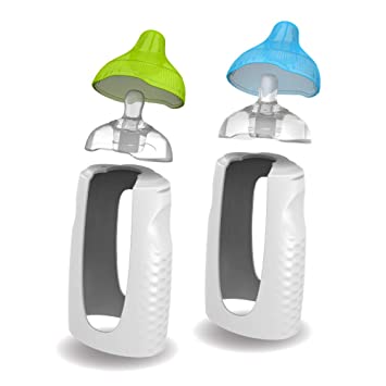 Photo 1 of Kiinde Twist Squeeze Natural Baby Breast Milk Feeding Bottle with Nipples and Case (2 Pack), Easy to clean, BPA, PVC and Phthalate Free, Top Rack Dishwasher Safe, Recyclable ----- FACTORY SEALED 
