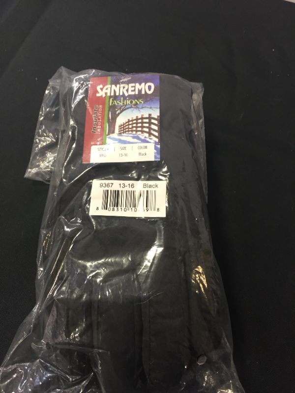 Photo 2 of SANREMO Unisex Kids Thinsulate and Waterproof Cold Weather Ski Gloves(13-16 Year