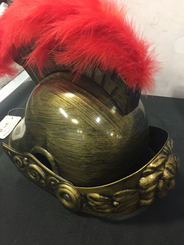 Photo 2 of Kangaroo's Roman Legion Gladiator Helmet- Gold