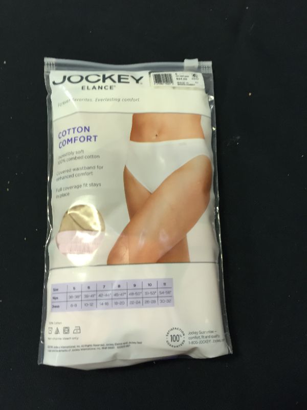 Photo 2 of Jockey Women's Underwear Plus Size Elance French Cut - 3 Pack --- SIZE 6 
