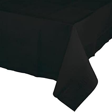 Photo 1 of *Premium* Black table cover 54" x 108" -- RECATANGLE 2 PACK 
