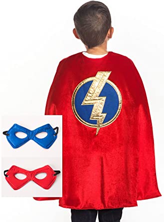 Photo 1 of Little Adventures Super Hero Cape & Mask Set Costumes Age 6-8
