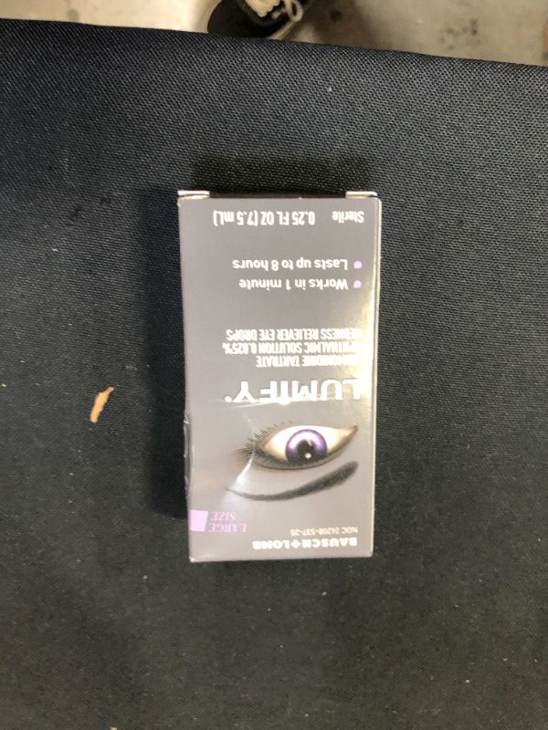 Photo 2 of LUMIFY Redness Reliever Eye Drops 0.25 Ounce (7.5mL)
