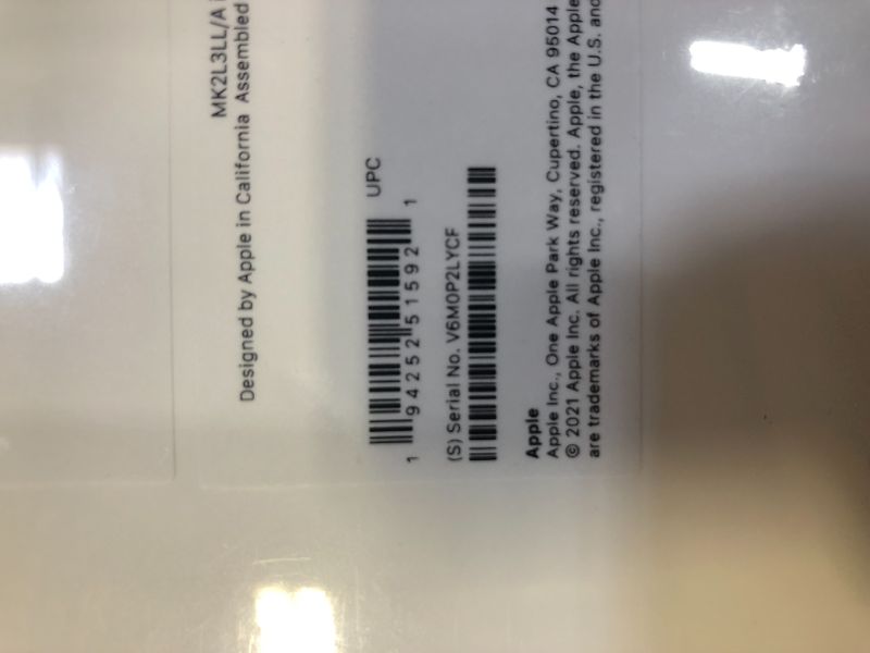 Photo 4 of 2021 Apple 10.2-inch iPad (Wi-Fi, 64GB) - Silver
