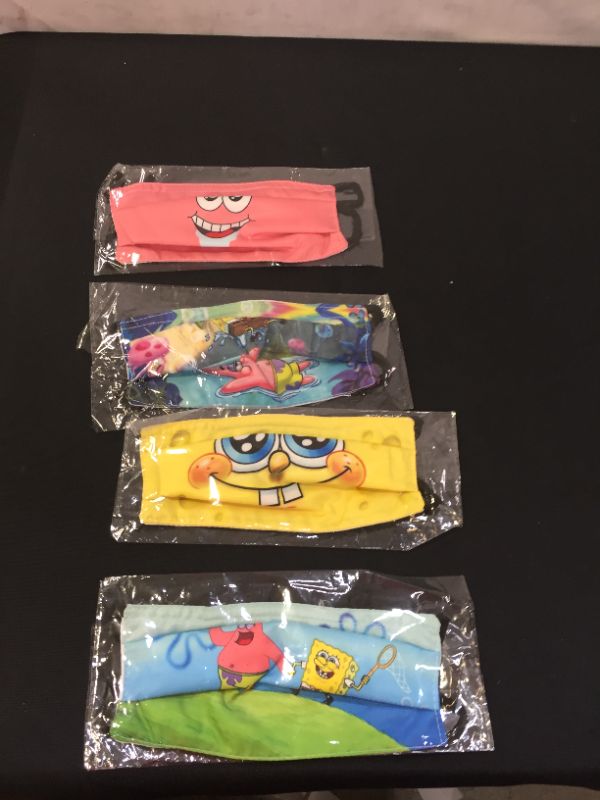 Photo 1 of SPONGEBOB ADULT MASK 4 PC