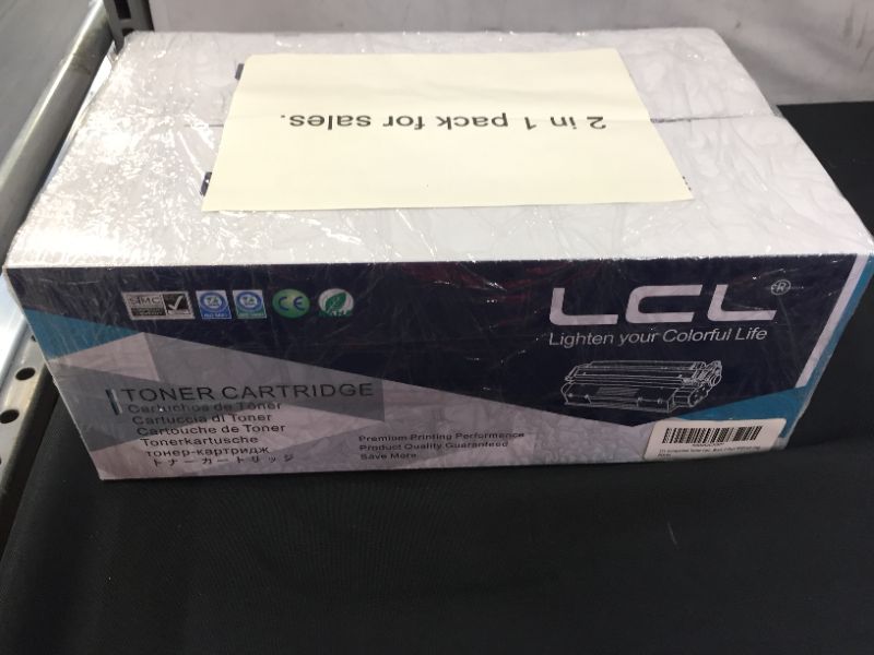 Photo 2 of LCL Compatible Toner Cartridge Replacement for Canon 055 055H CRG-055 CRG-055H 3020C001 Color imageCLASS MF740C MF741Cdw MF743Cdw MF745Cdw MF746Cdw LBP660C Printer?Black 2-Pack Without chip
FACTORY SEALED 