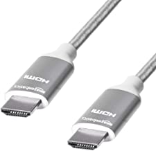 Photo 1 of Amazon Basics 10.2 Gbps High-Speed 4K HDMI Cable with Braided Cord, 3-Foot, Silver
2 PACK