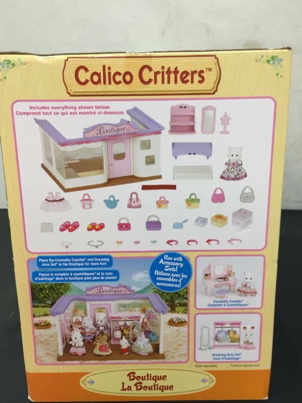 Photo 3 of Calico Critters Boutique Playset with Cecilia Persian Cat
FACTORY SEALED BRAND NEW