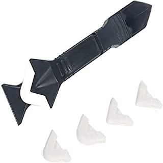 Photo 1 of Caulking tool caulk nozzle applicator finishing Scraper sewing Sealant caulking tool(metal) 2 PACK