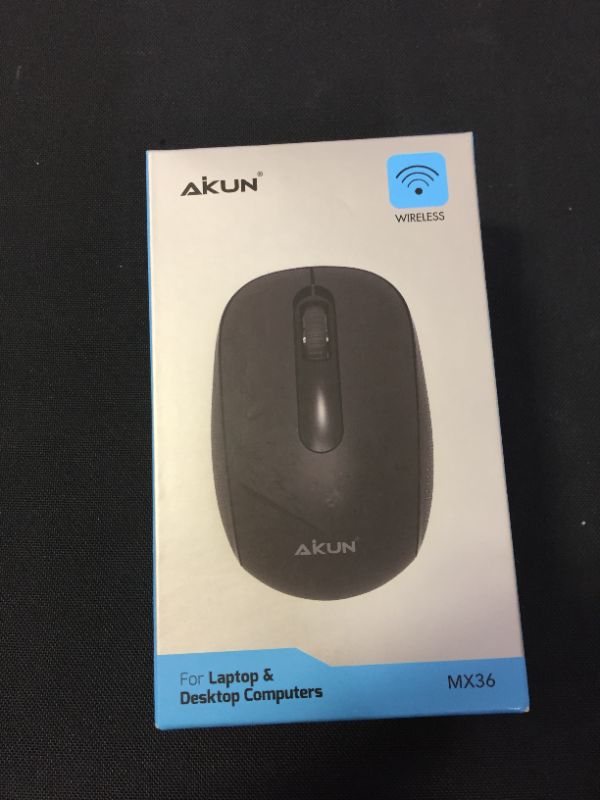 Photo 2 of AIKUN Wireless Mouse, 2.4G Noiseless Mouse with USB Receiver