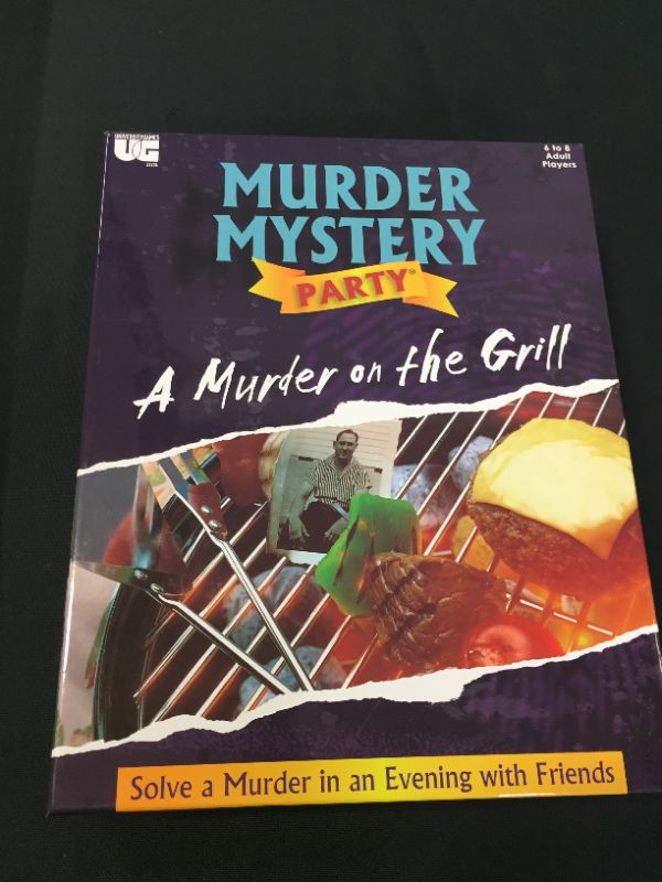 Photo 2 of Murder Mystery Adult Party Game | A Murder on the Grill
